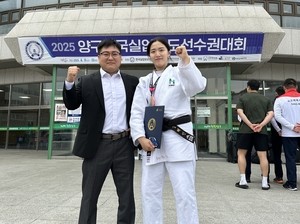 민간기업 창단 첫 유도단 ‘휴버트’ 돌풍