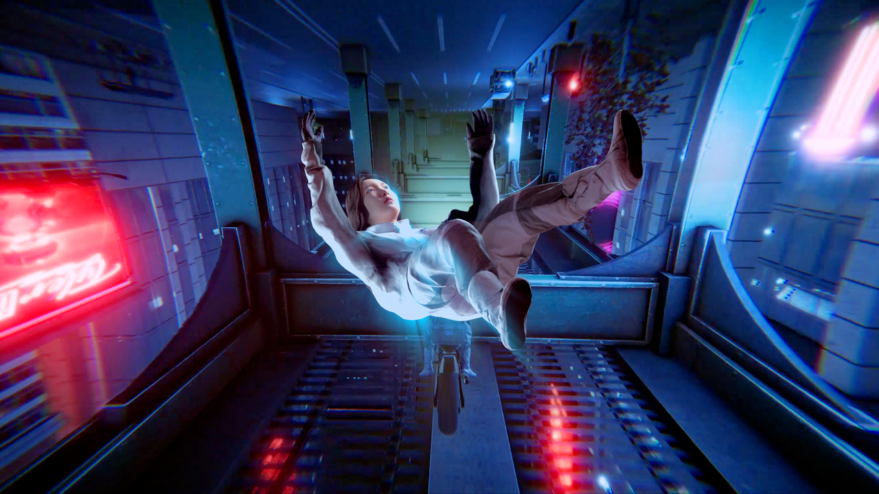 Still image from "Delivery Dancer's Sphere" by Kim Ayoung (Courtesy of the artist)