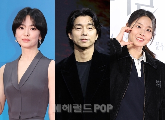 배우 송혜교, 공유, 설현/사진=민선유 기자