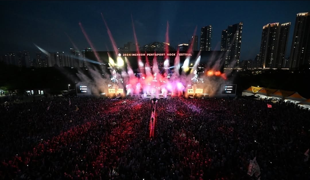 2024 Incheon Pentaport Rock Festival (official Instagram)