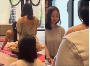 ‘60억家’ 이효리, 요가 강사 변신…수강생에 자세 지도