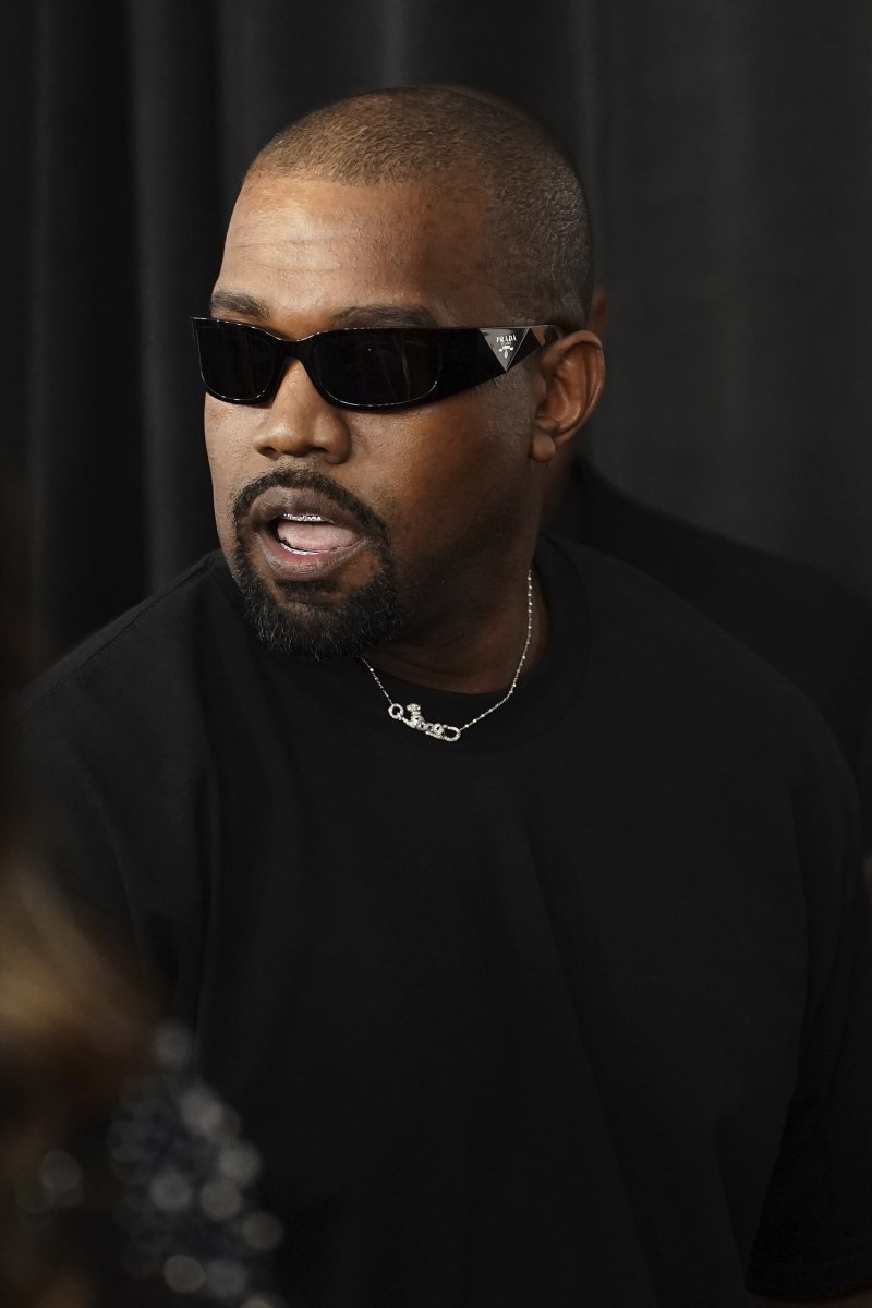 Kanye West at the 67th Annual Grammy Awards held in Los Angeles, US, on Feb. 2, 2025. (Newsis)