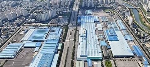 기아자동차 광주 공장 전경. [연합]