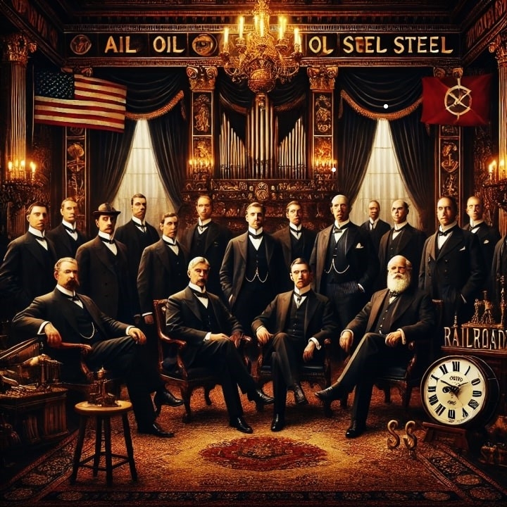 Donald Trump will be the first President since Grover Cleveland (1885~1889 and 1893~1897) to serve two non-consecutive terms. In American history this is know as the Gilded Age, the time of the Robber Barons by name - Rockefeller, Carnegie, Vanderbilt, JP Morgan.The term “Gilded Age” suggests a thin layer of gold over something less valuable. The term implies that the era was only superficially prosperous. Beneath the wealth and grandeur lay significant problems like poverty, corruption, and inequality. [Linkedin]