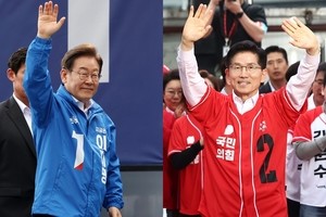 DP's Lee, PPP's Kim vie for votes in crucial battleground for 2nd day
