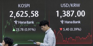 Seoul shares gain nearly 1% on bio, heavy industry gains