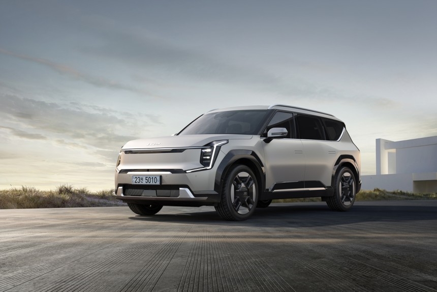 기아 플래그십 전기 SUV EV9 [기아 제공]
