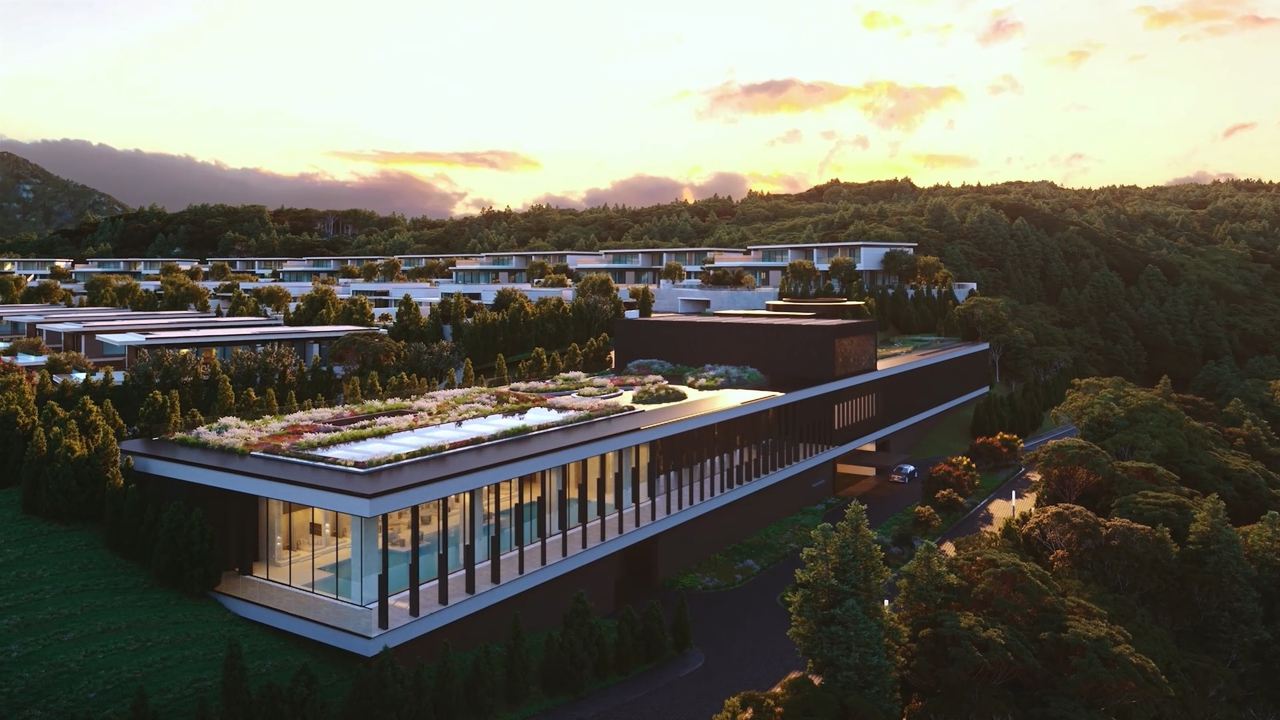 Muwa Jade in Chuncheon, Gangwon Province. (Hanwha Solutions)