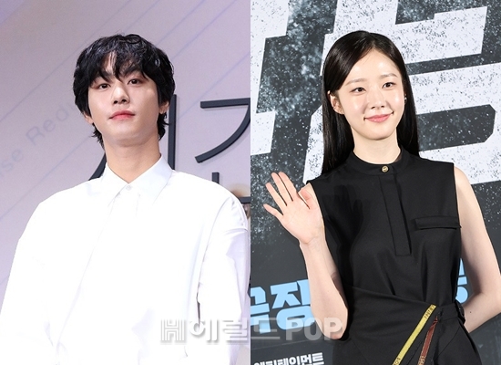 배우 안효섭, 채원빈/사진=민선유 기자