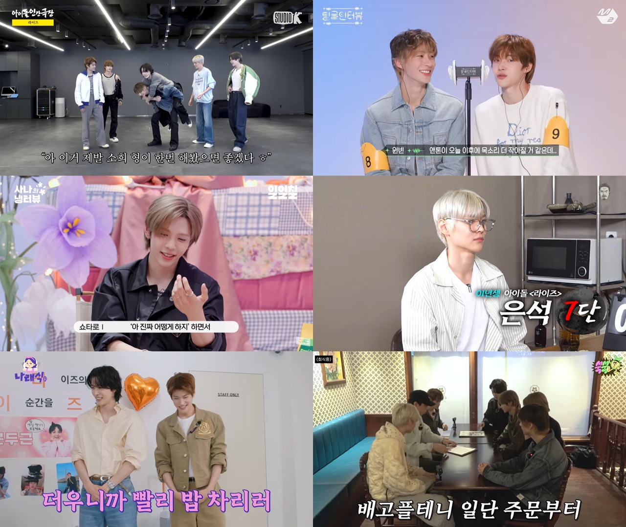라이즈 콘텐츠 이미지 갈무리