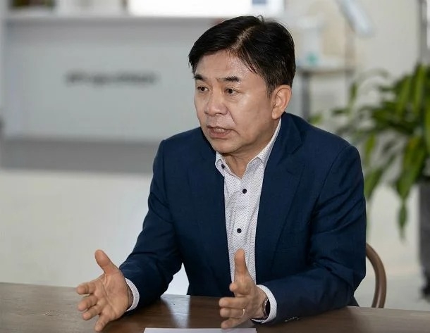 Former CEO of Samsung consumer electronics division Kim Hyun-suk. (Samsung Electronics Co.)