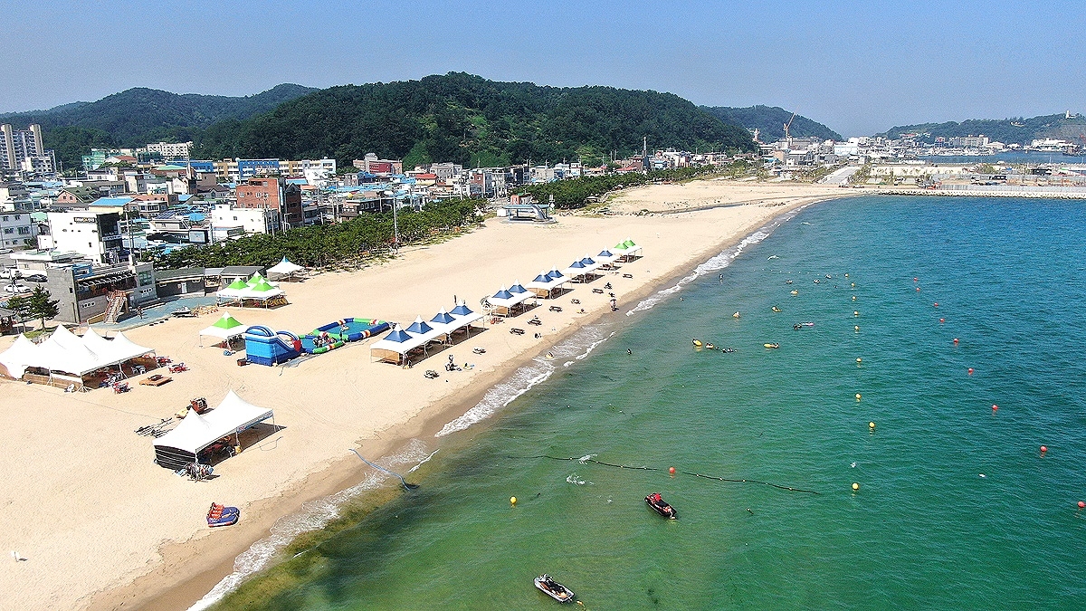 후포해수욕장 모습[울진군 제공]
