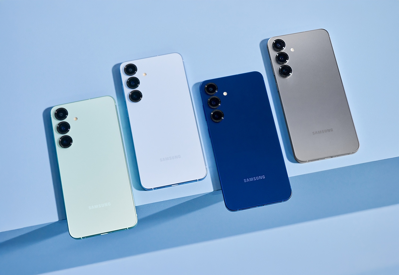Samsung Electronics' latest flaship Galaxy S25 smartphones (Samsung Electronics)