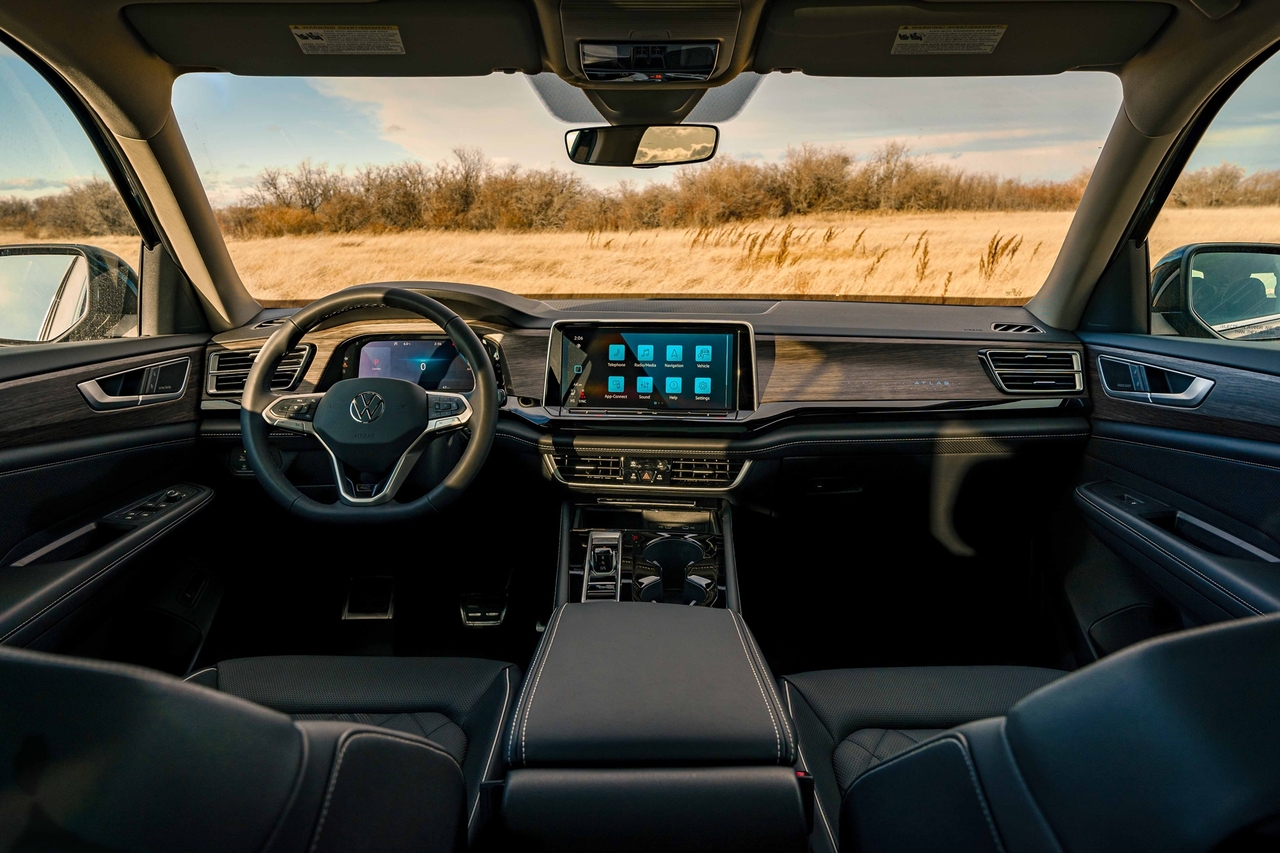 Interior view of Volkswagen the New Atlas SUV (Volkswagen Korea)