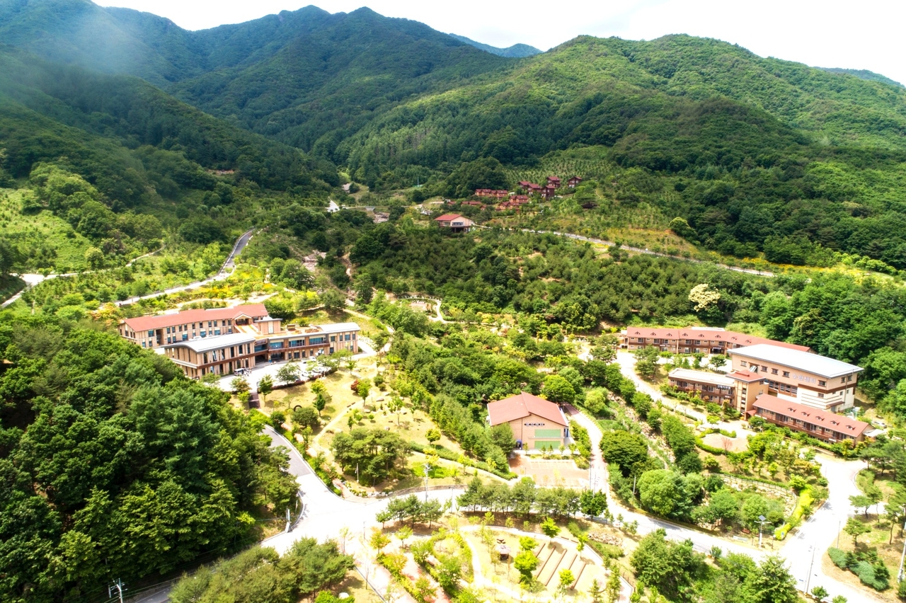 국립산림치유원 전경[산림치유원 제공)