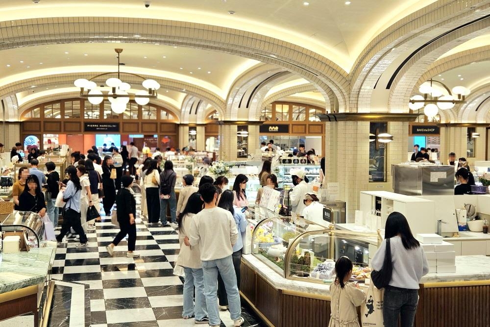 신토토사이트 메인 디자인백화점 강남점에 있는 스위트파크 전경 [신토토사이트 메인 디자인백화점 제공]