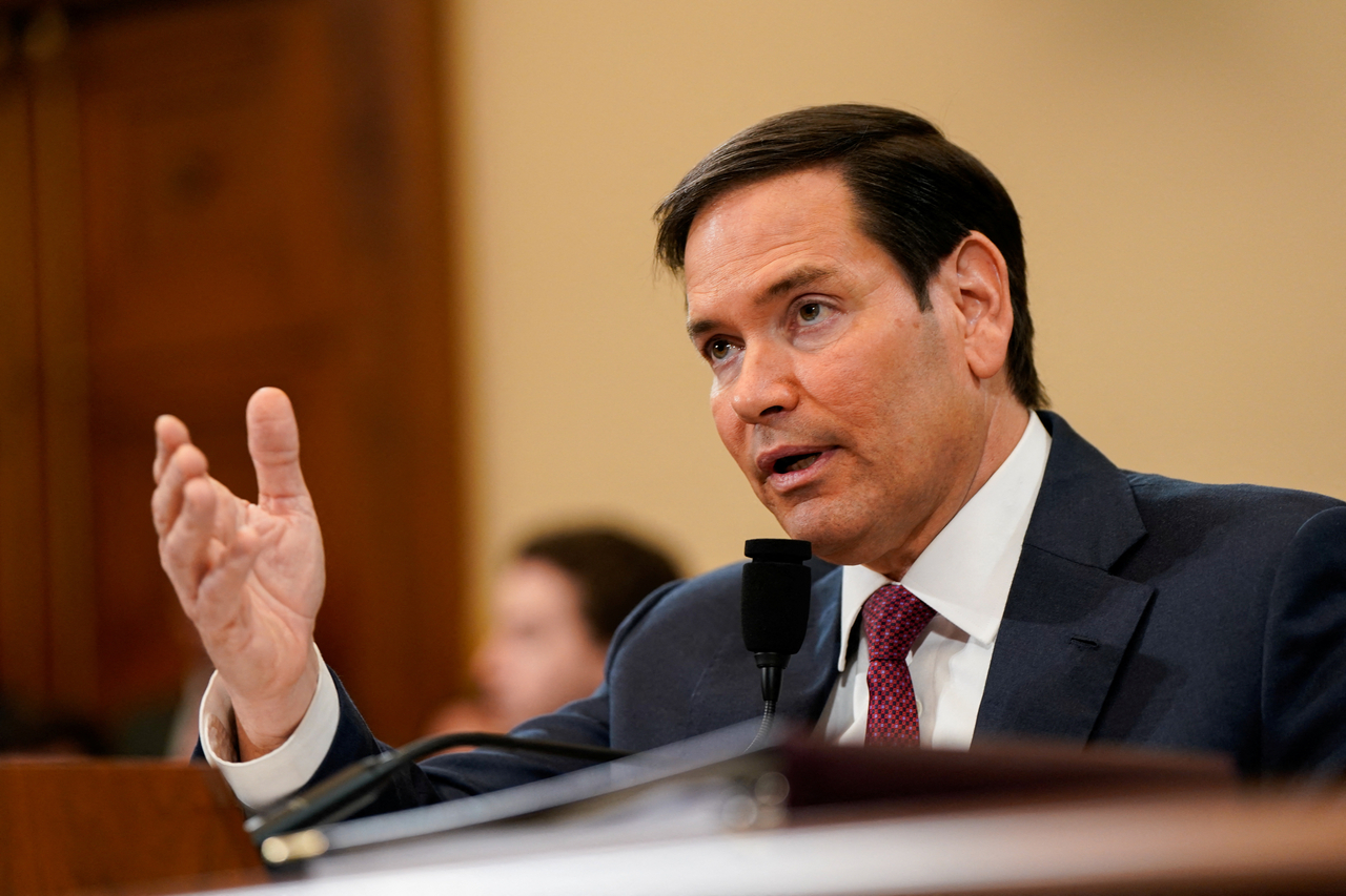US Secretary of State Marco Rubio (Reuters-Yonhap)