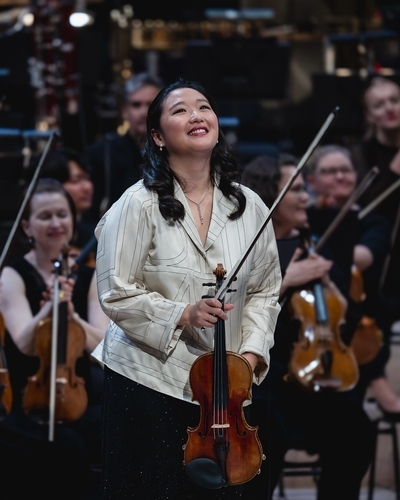 Violinist Park Sue-ye (Yonhap)