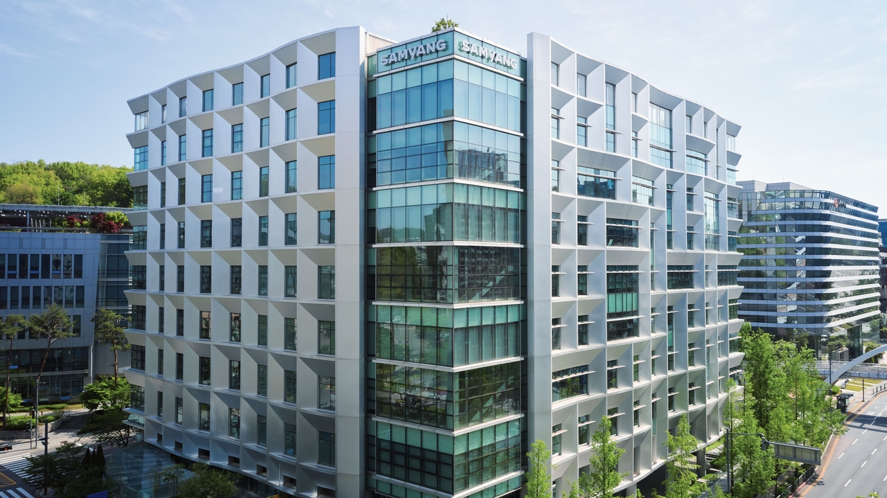 Samyang Holdings office in Pangyo, Gyeonggi Province (Samyang Holdings)