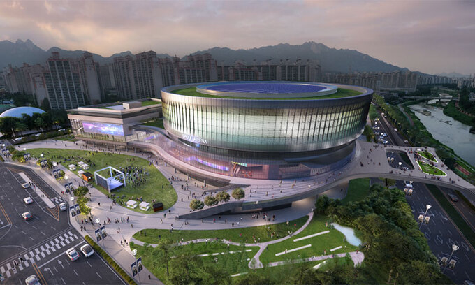 Blueprint of Seoul Arena (Seoul Metropolitan City)