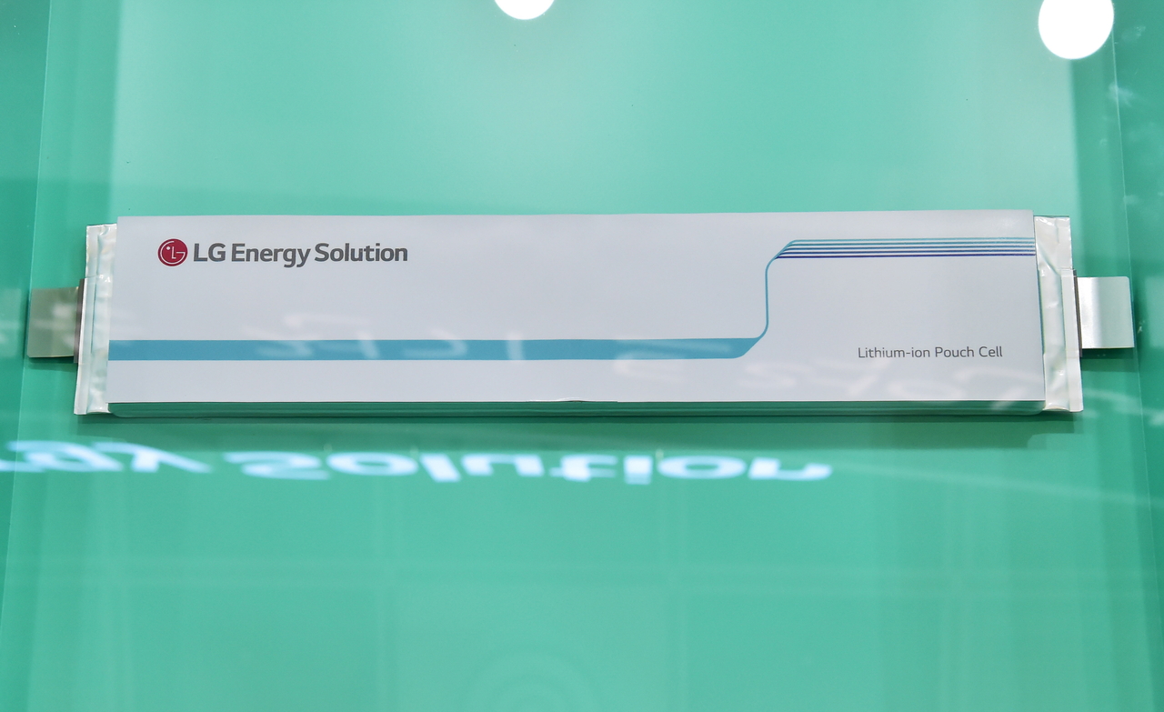 LG Energy Solution's long-cell pouch-type lithium iron phosphate battery for energy storage systems (LG Energy Solution)