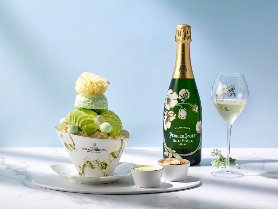 Champagne bingsu with Perrier-Jouët at InterContinental Seoul Parnas (InterContinental Seoul Parnas)