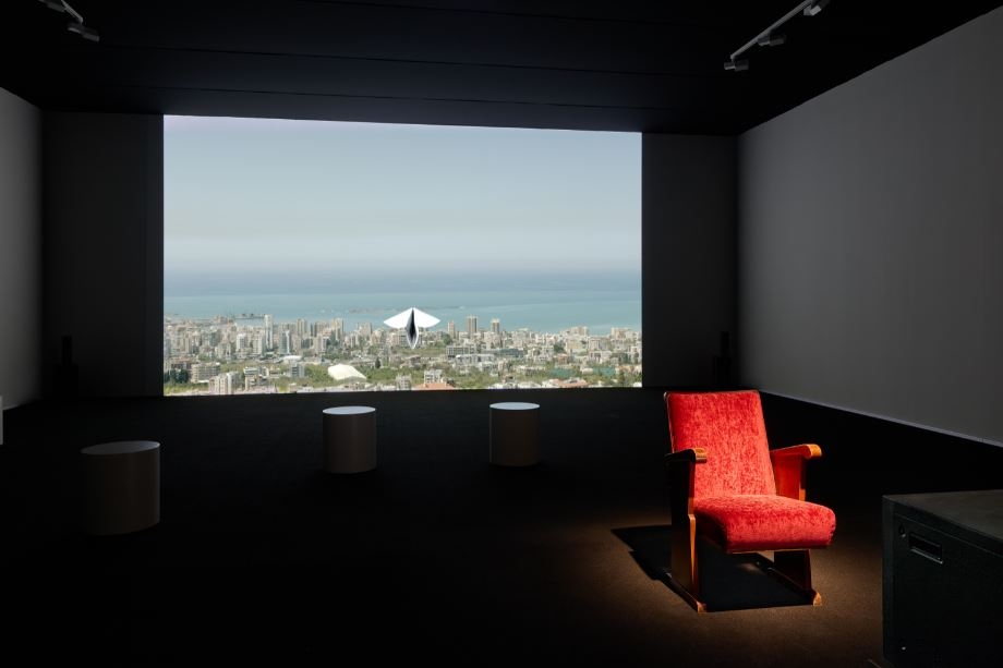 Installation view of "Letter to a refusing pilot" by Akram Zaatari at MMCA Gwacheon (MMCA)