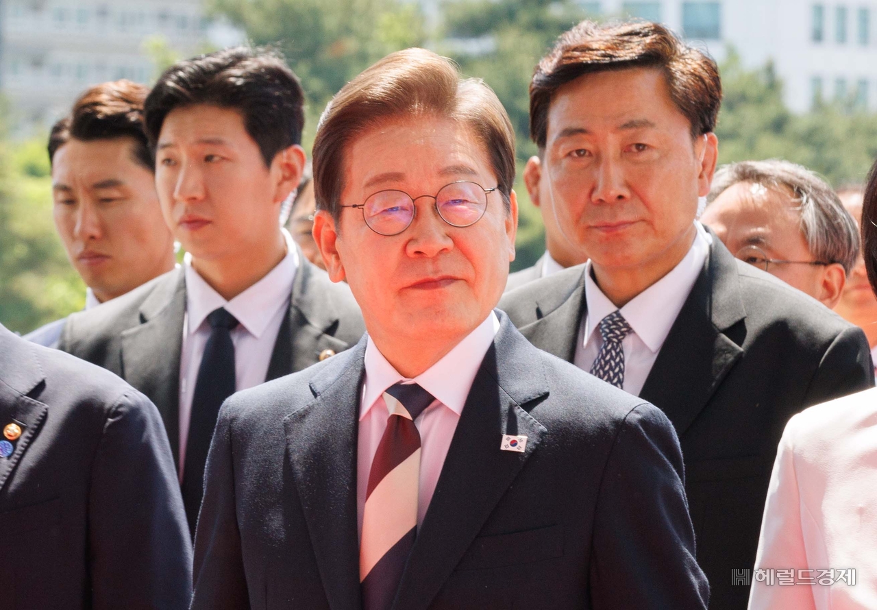 이재명 대통령이 4일 오전 서울 여의도 국회의사당에서 열린 제21대 대통령 취임선서에 참석하고 있다. 토토사이트 해외축구 중계 기자