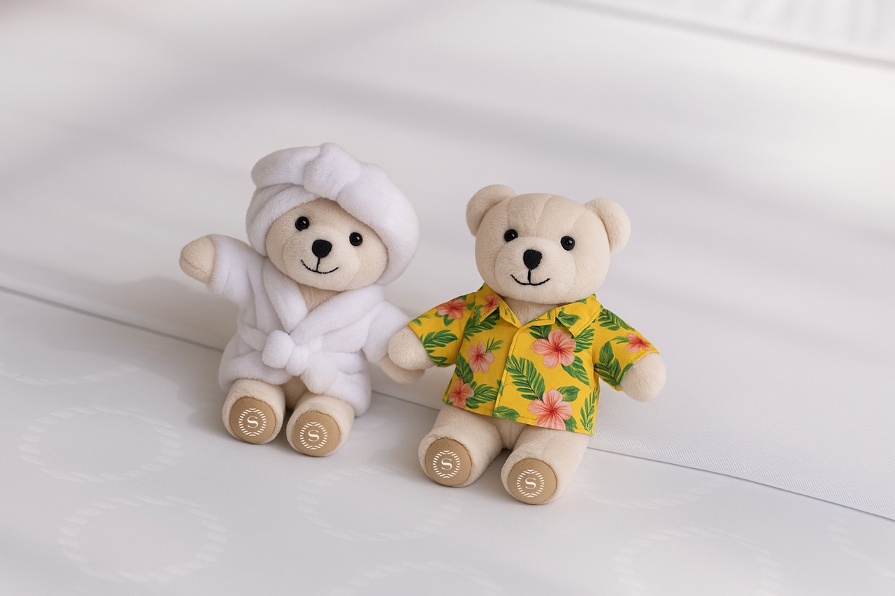 Promotional image for "Parkview & Bear Key Ring" package (Sheraton Grand Incheon Hotel)