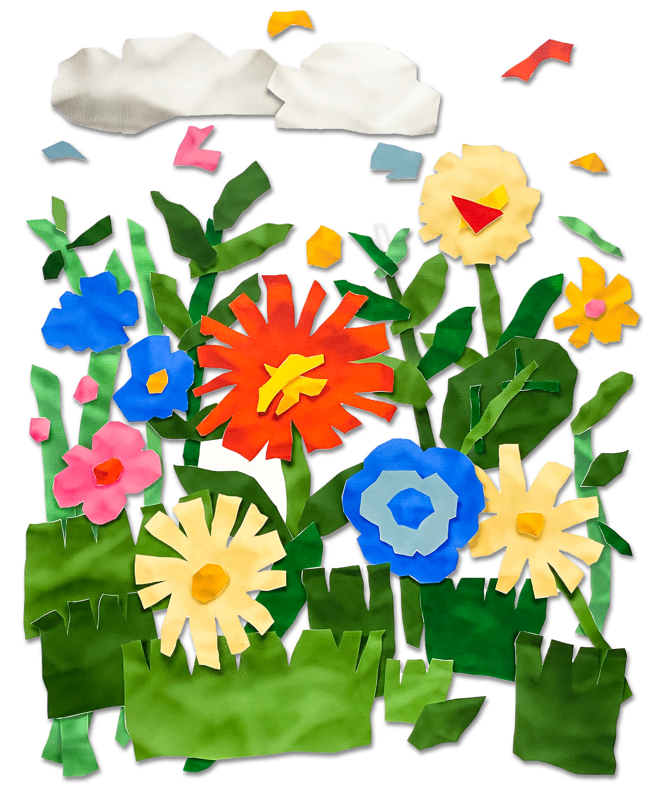 토토사이트 마루한 신, Paper garden, 캔버스에 과슈, 97.0x72.7 cm, , 2025