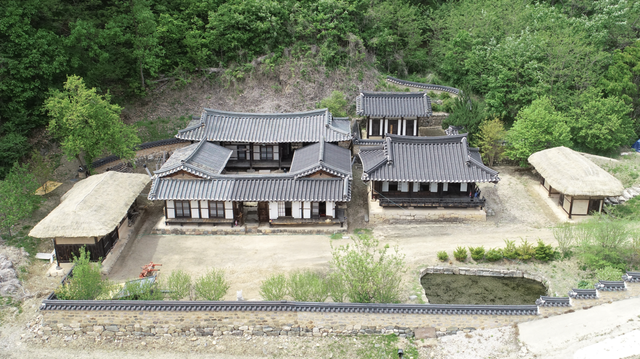 안동 전주류씨 삼산토토사이트 지분 전경. [국가유산청]