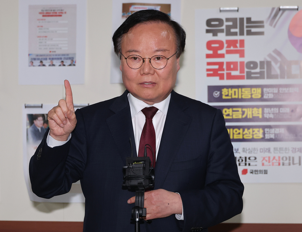 김문수 국민의힘 대선 토토사이트 슈어맨 비서실장을 지낸 김재원 전 최고위원 [연합]
