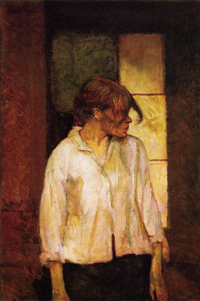 툴루즈 로트레크, 붉은 로사, 1886~1888, 캔버스에 유채, 72.3x46cm, 반스 파운데이션