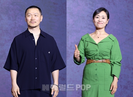 배우 양동근, 강애심/사진=민선유 기자