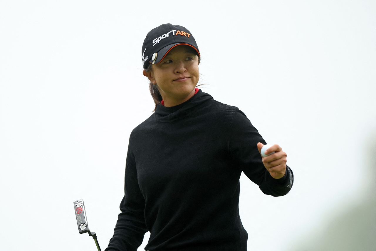 LPGA 투어 숍라이트 클래식 최종라운드 17번홀에서 홀인원을 작성한 김세영 [AFP]