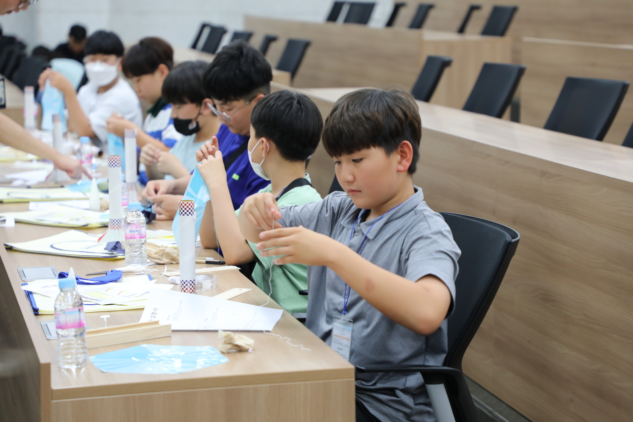 DGIST 아바 토토사이트 학생들 수업 장면.[DGIST 제공]