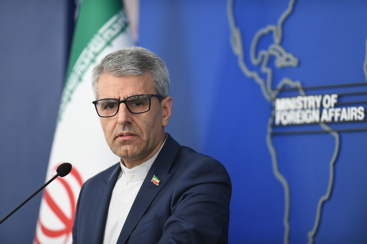 Iranian Foreign Ministry spokesperson Esmaeil Baghaei (Xinhua-Yonhap)