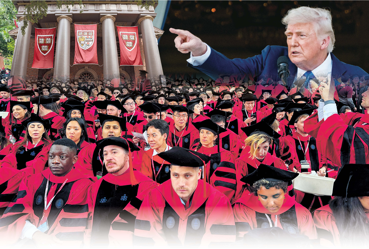 Concerns are growing over the decline of U.S. “soft power,” as President Donald Trump and his administration have taken successive measures that make it harder for foreign students to gain admission to Harvard University and have inflicted financial blows on the institution. Meanwhile, on May 29, at Harvard’s commencement ceremony in Cambridge, Massachusetts, graduates were seen in attendance. [EPA·AFP]