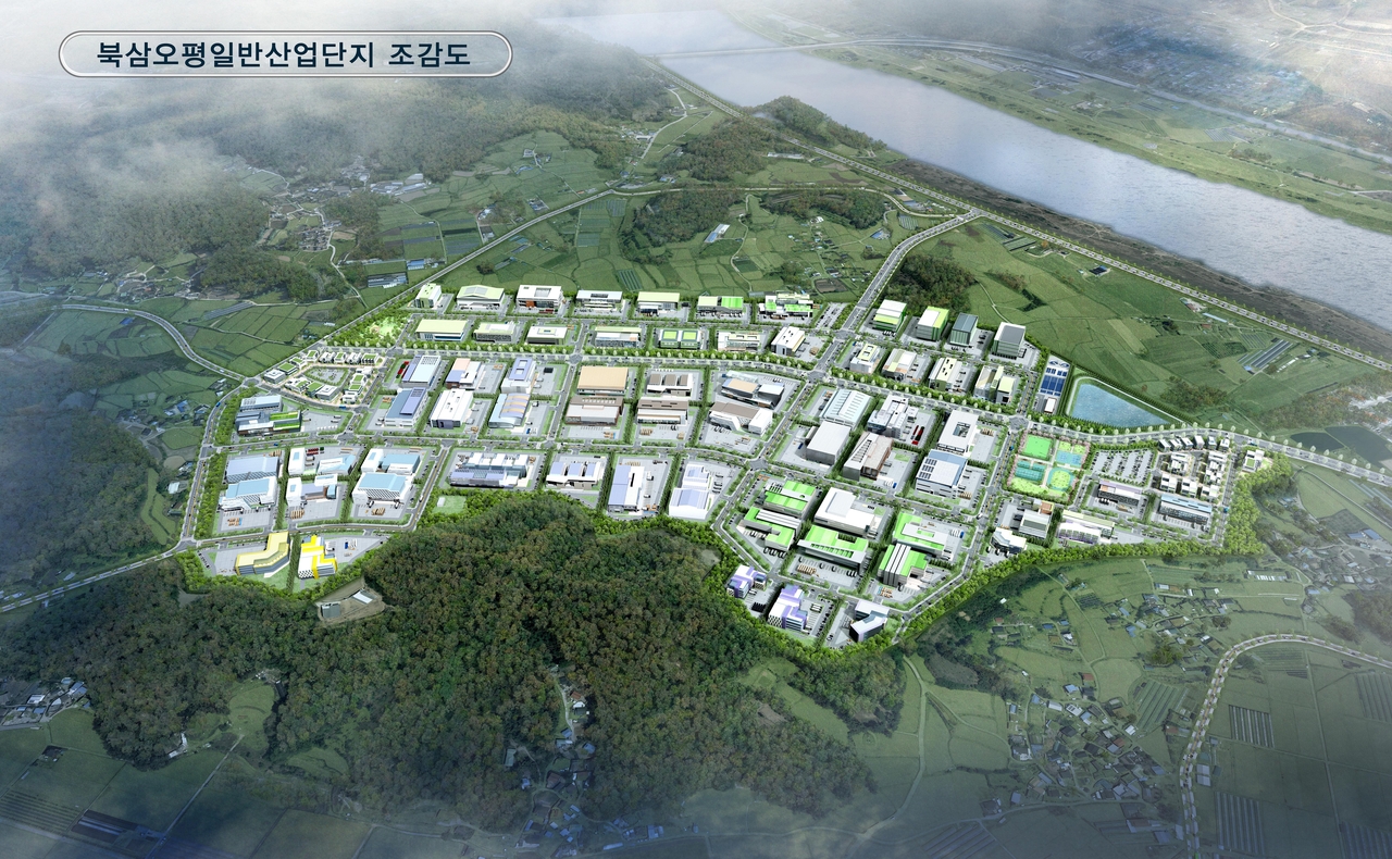 북삼오평일반토토사이트 사고 팔고 조감도.[칠곡군 제공]