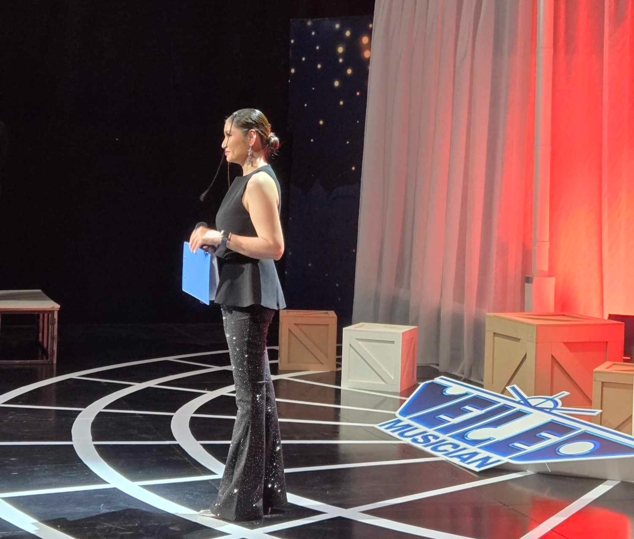 A scene from Mongolian auditions for “Veiled Musician” (SBS)