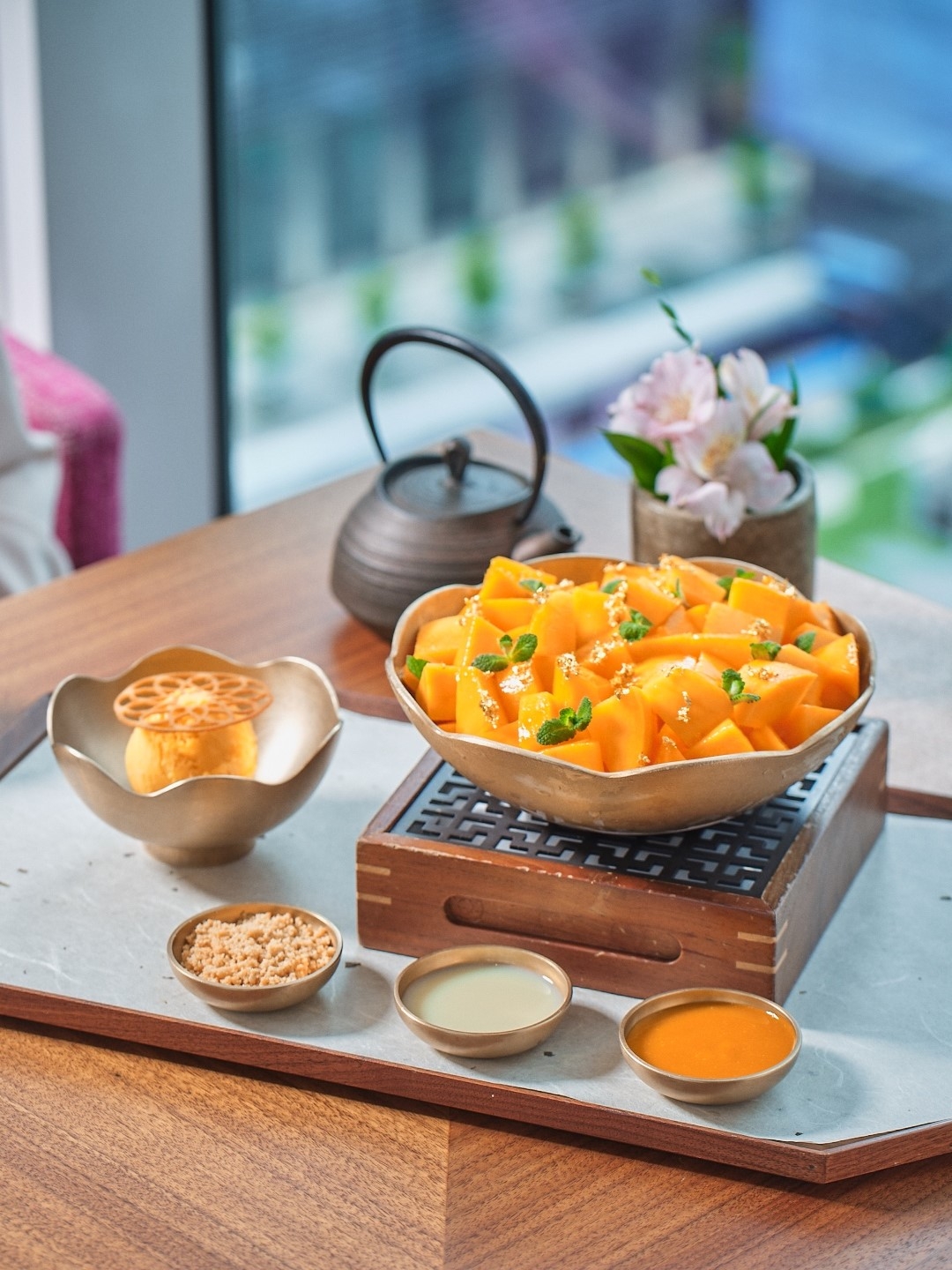 Jeju Apple Mango Bingsu at The Lounge (Park Hyatt Seoul)