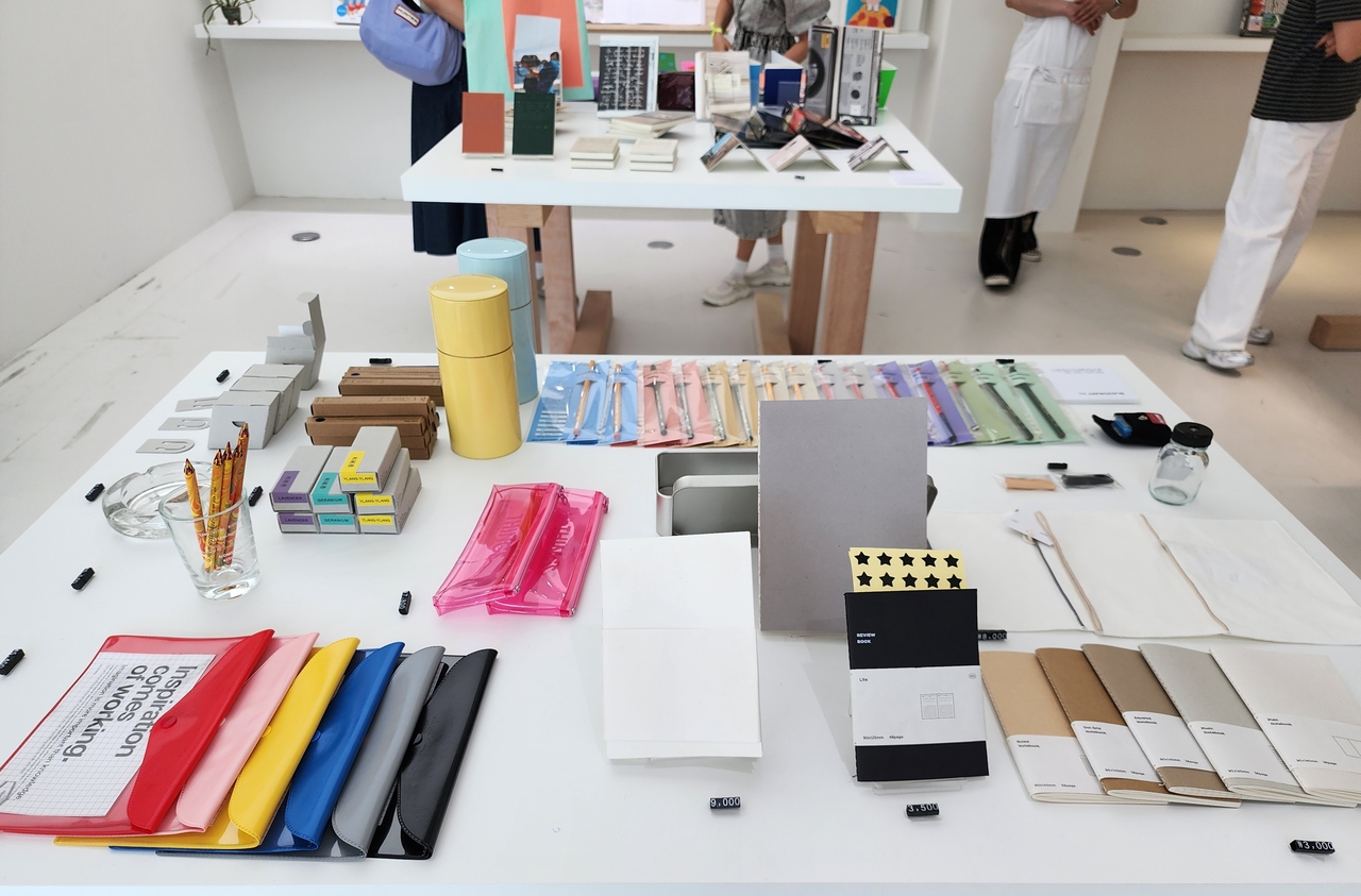 Lifestyle goods are displayed at Tsutaya Books' Seoul pop-up. (Hwang Dong-hee/The Korea Herald)