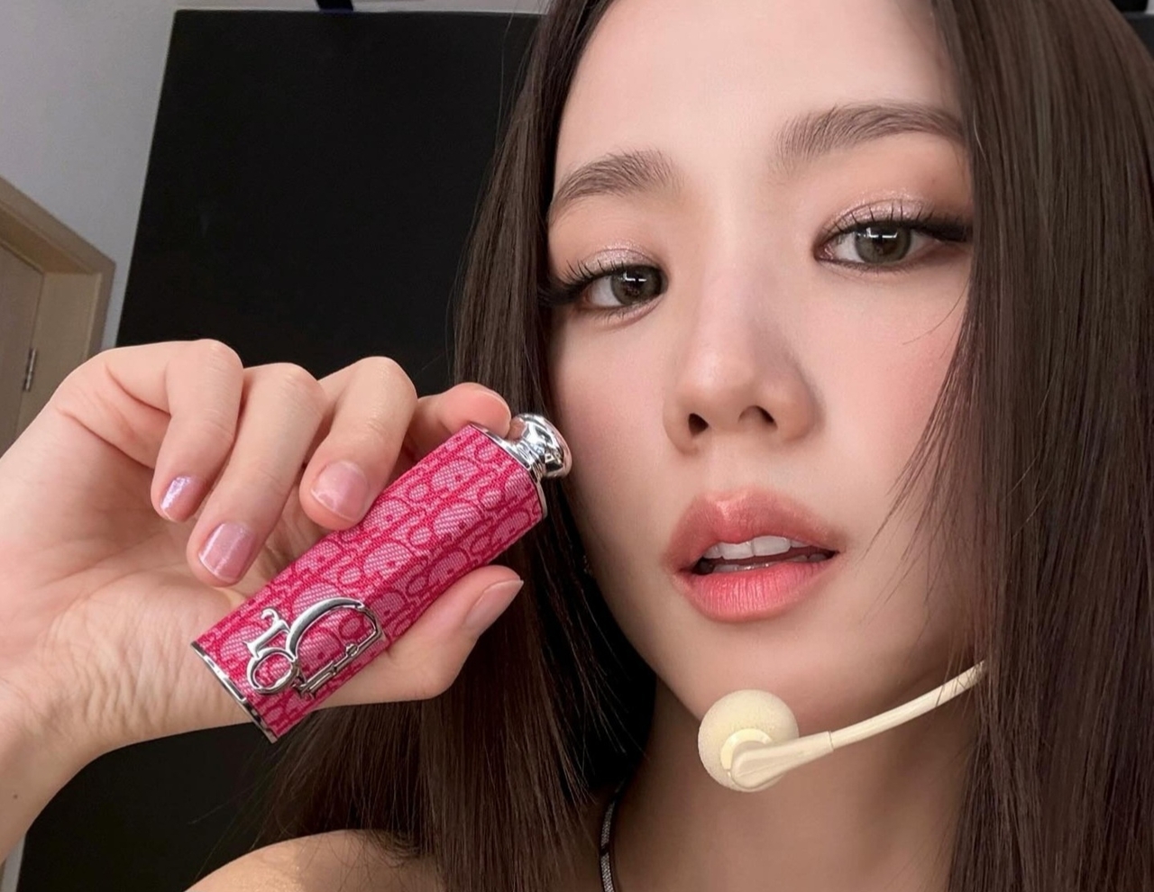 디올의 글로벌 엠버서더를 맡고 있는 ‘지수’ [인스타그램 갈무리]