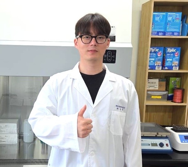 대학원 대통령과학장학금에 선정된 박상훈 대학원생[국립경국대학교제공]