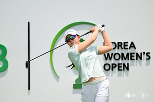 유현조, 악명높은 무지개 언덕서 폭풍 버디쇼…한국여자오픈 첫날 단독선두