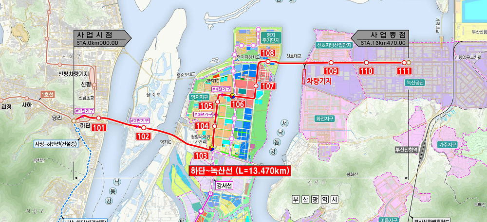 토토사이트 헐크 가입코드 건설 구간. [부산교통공사 제공]