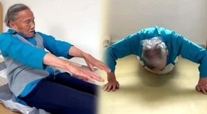 92세 할머니 맞아?…매일 팔굽혀펴기 200회·윗몸 일으키기 100회, ‘장수 비결’ 물으니