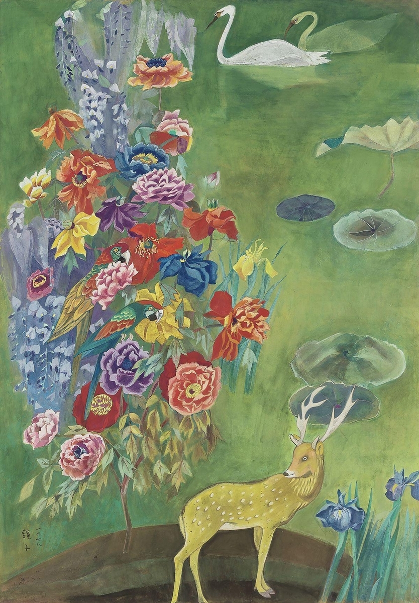 천경자‘윤삼월’ 1978 [서울옥션 제공]