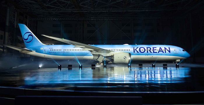 A Korean Air Boeing 787-10 aircraft (Korean Air)