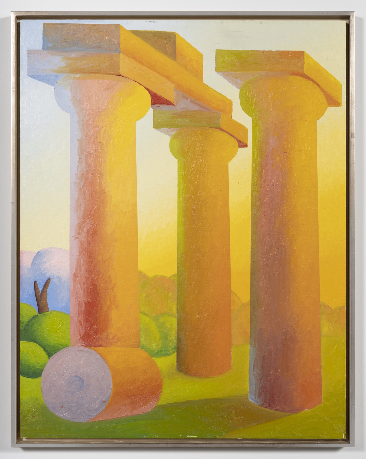 “Tre Colonne” by Salvo (Courtesy of Archivio Salvo and Gladstone)